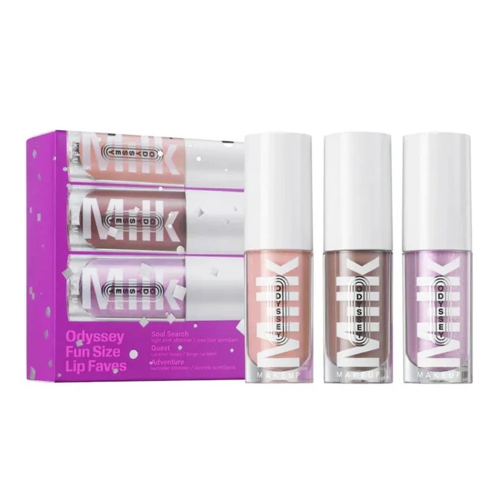 Milk Makeup Mini Odyssey Lip Oil Gloss Fun Size Faves Set Soul Search Quest New